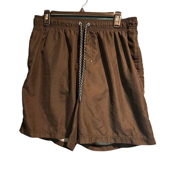 George Size large Swimming trunks Black Hot Tub Pool Cruise Vacation Beach - Picture 1 of 9